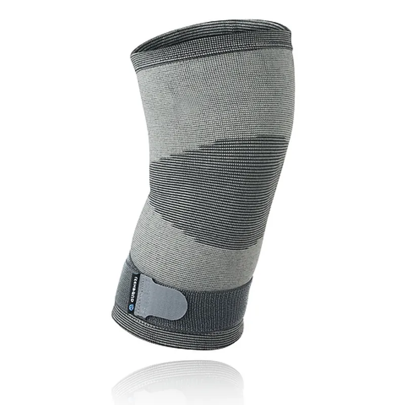 Fitness Mad QD Knitted Knee Sleeve Grey-1